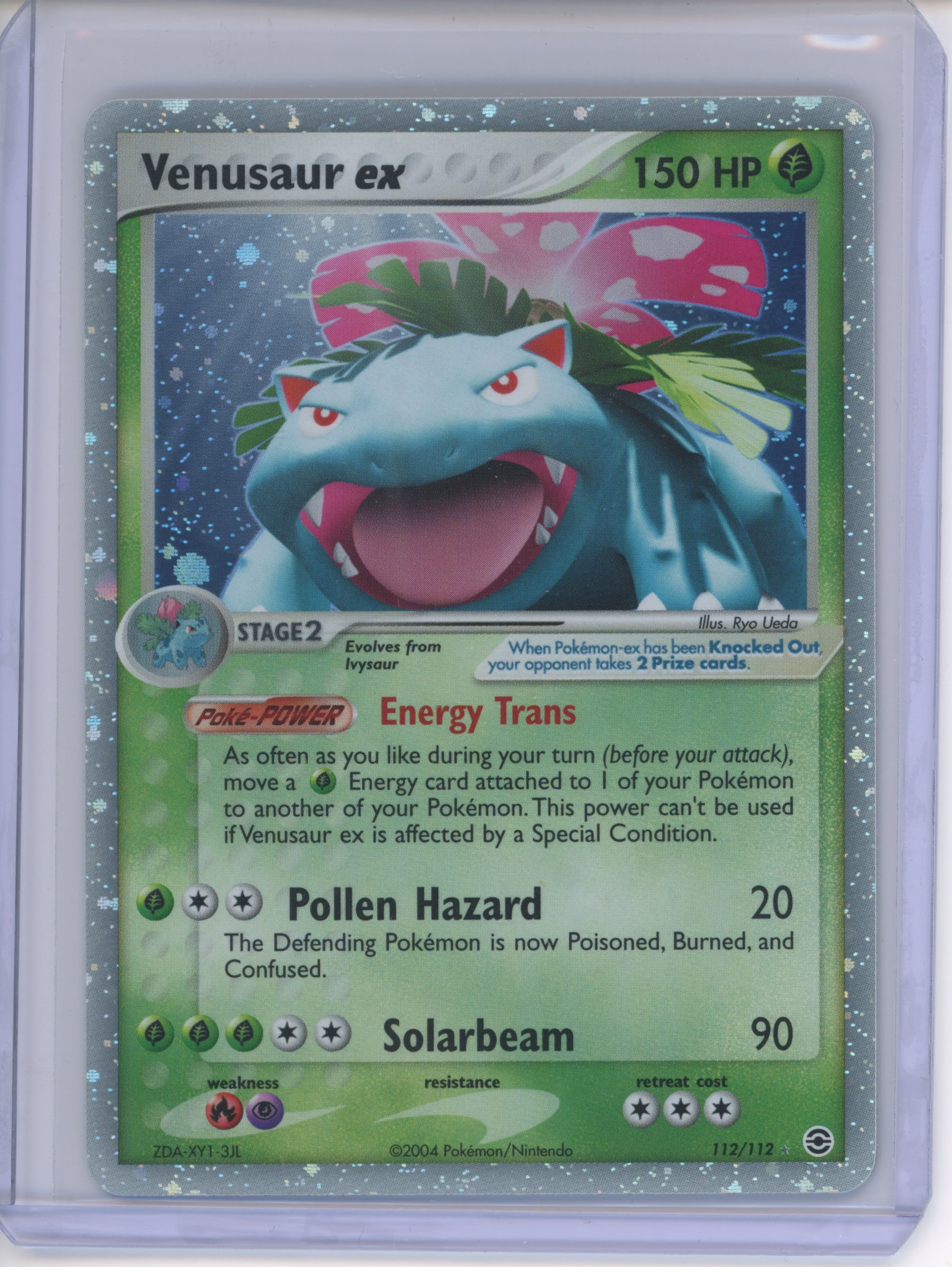 Pokémon TCG - Venusaur ex Fire Red & Leaf Green 112/112