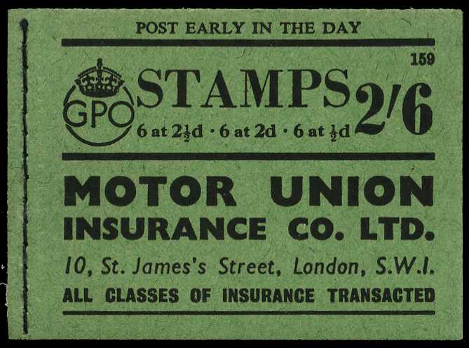 1942 (December) 2/6d booklet (#159), the...
