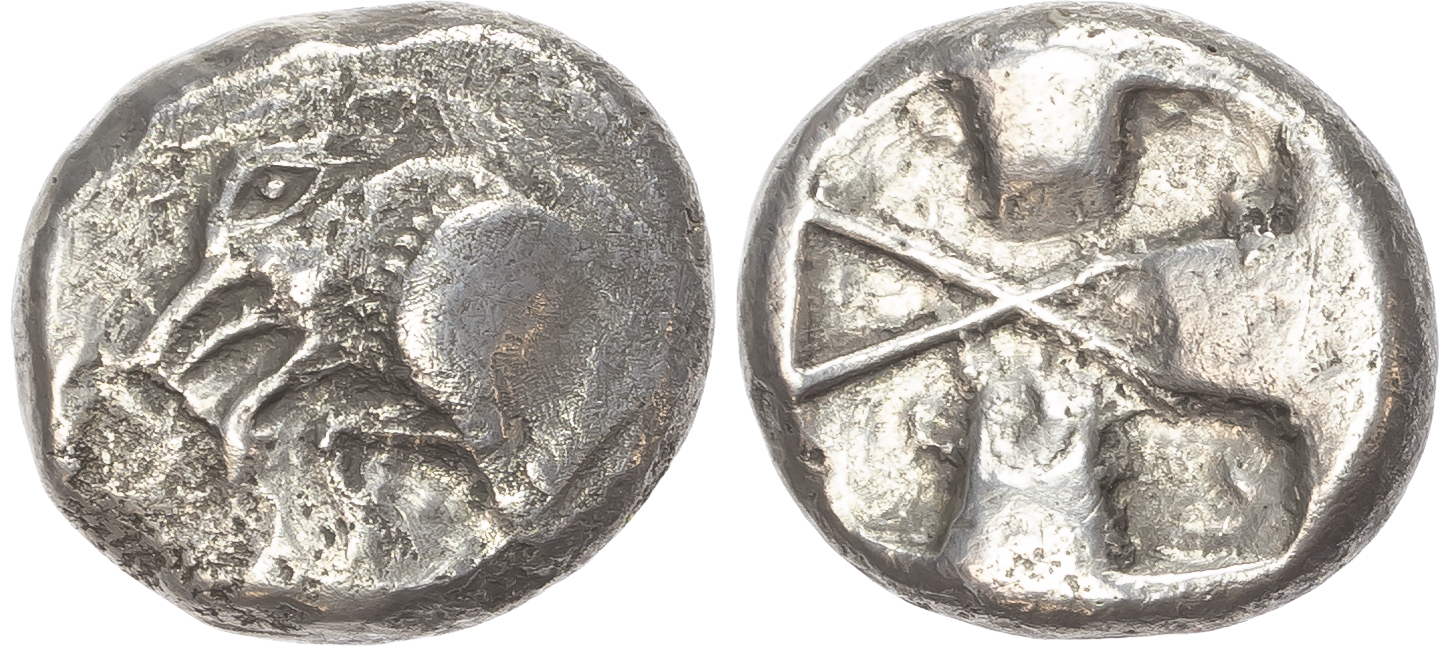 Lycia, Uncertain Dynasts (c. 510-480 BC) AR Stater, 8.34g. 
