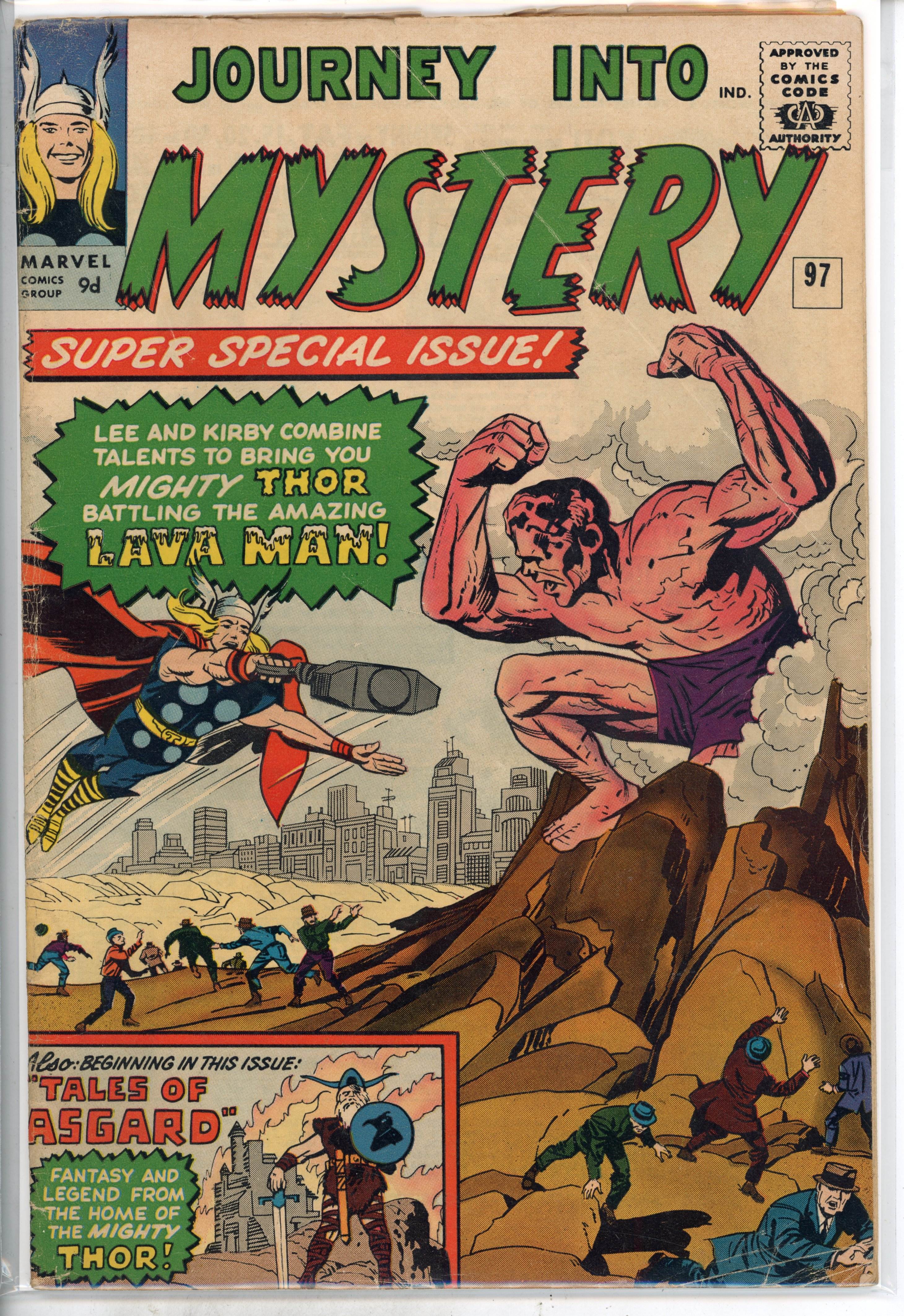Journey Into Mystery (Marvel Comics 1961-1963) Bundle of 6 issues