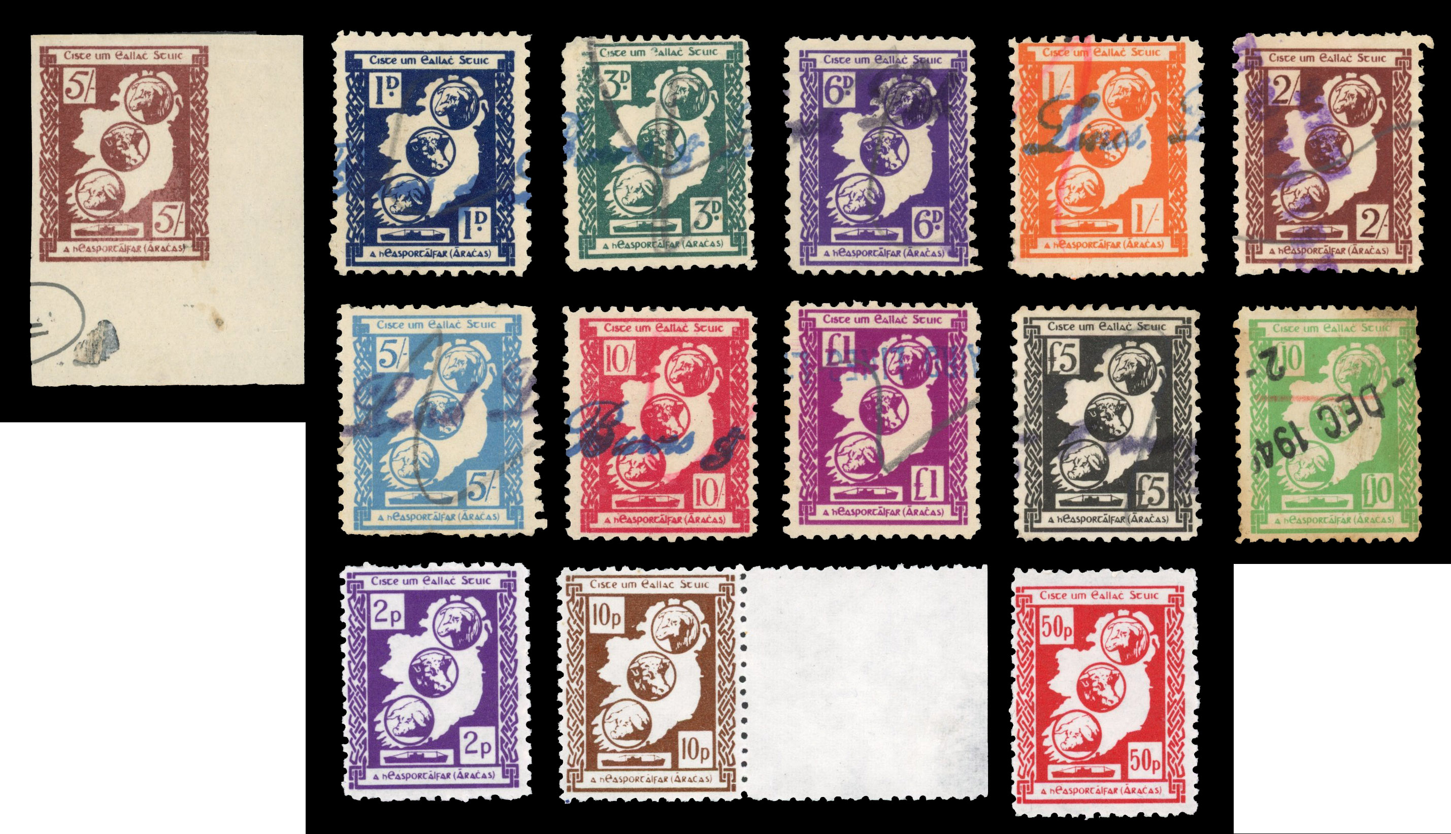 Ireland Livestock Export c1940-1972 group