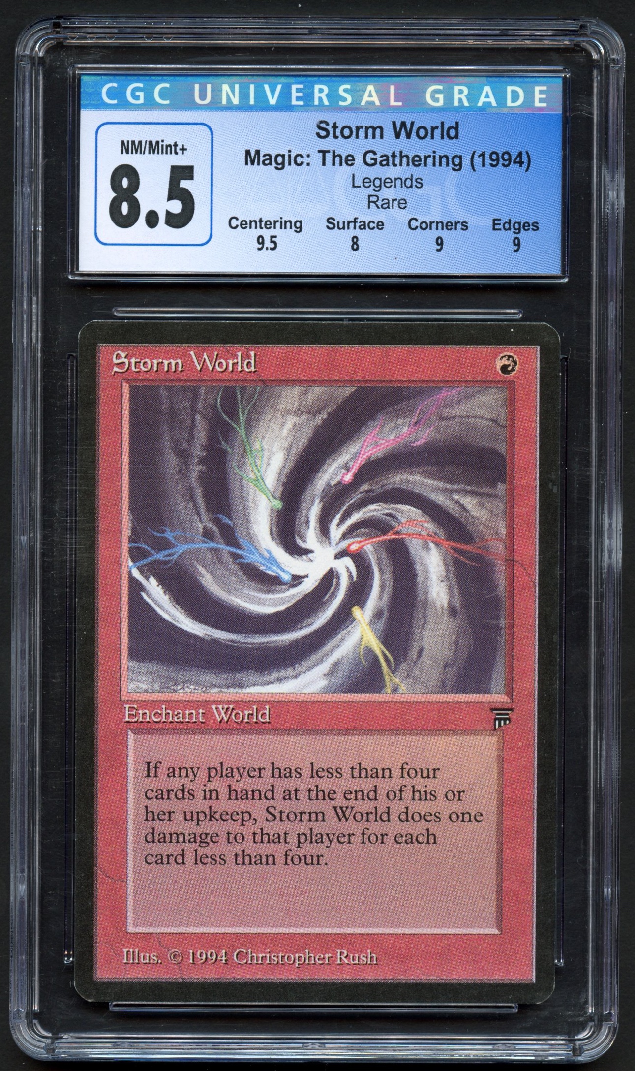 CGC 8.5 Storm World - Legends - 1994