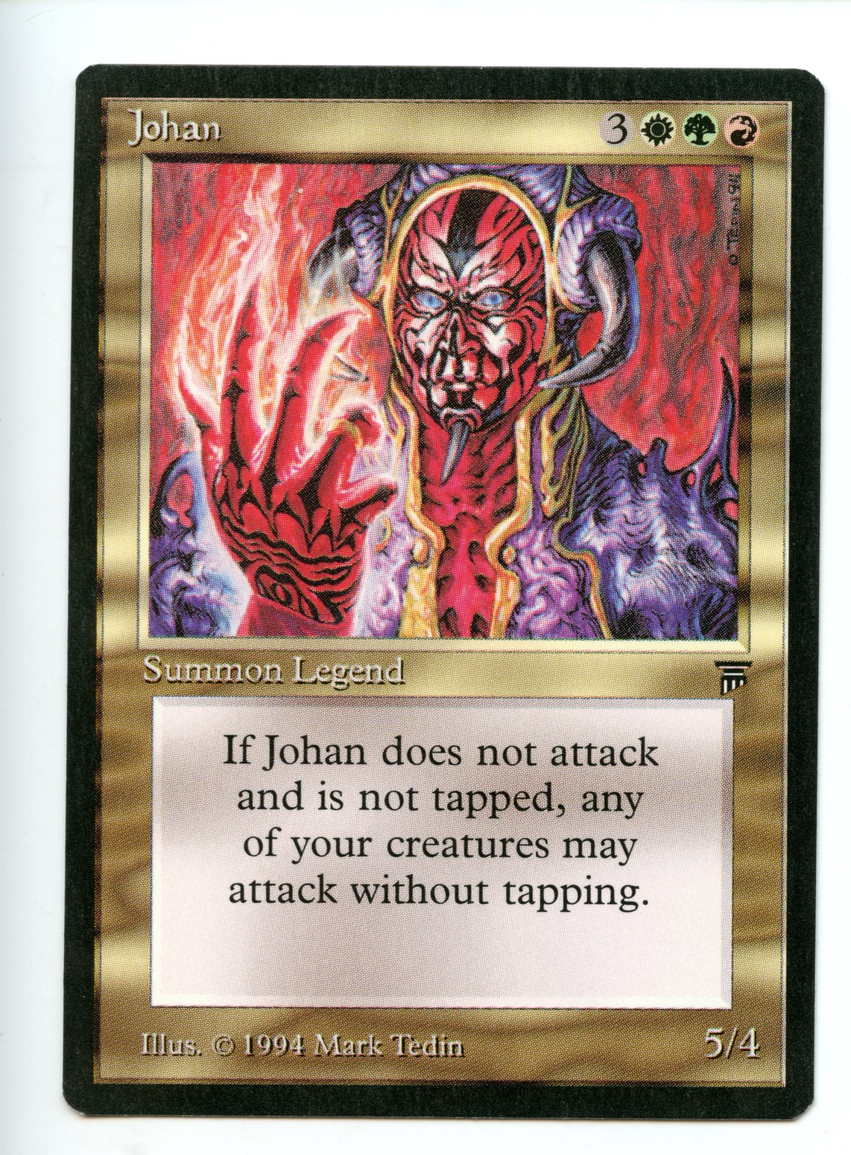 Magic The Gathering - Johan - Legends - Near Mint Condition