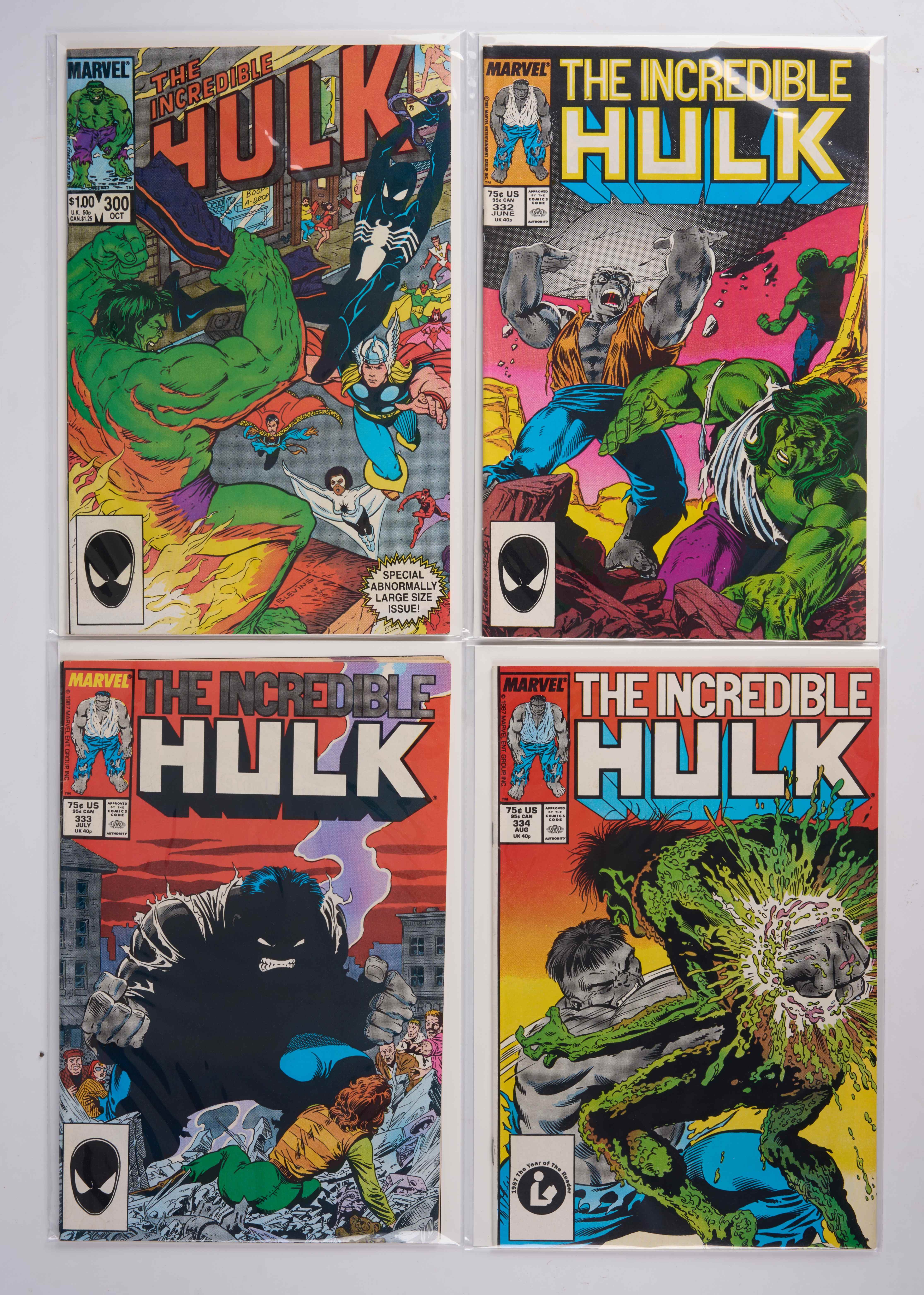Incredible Hulk (Marvel Comics, 1984-1989) Bundle of 19 Issues