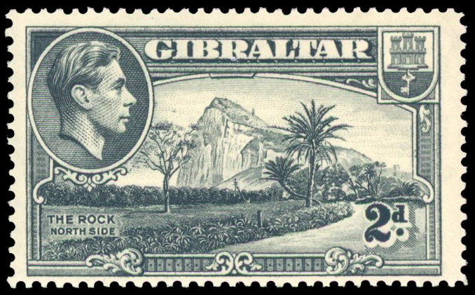 Gibraltar SG 124aa mint