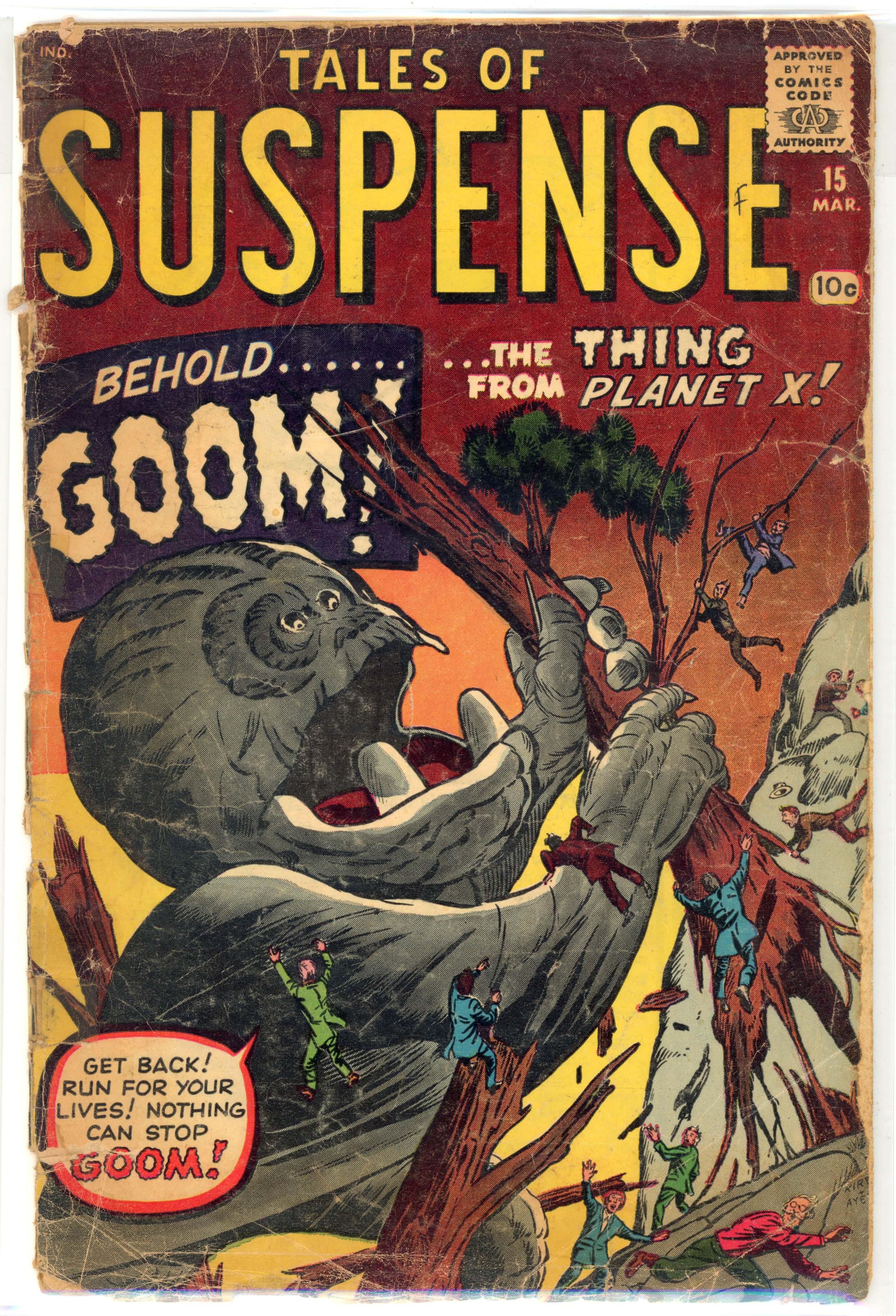 Tales Of Suspense #15 (Marvel Comics, 1961) First appearance of Goom