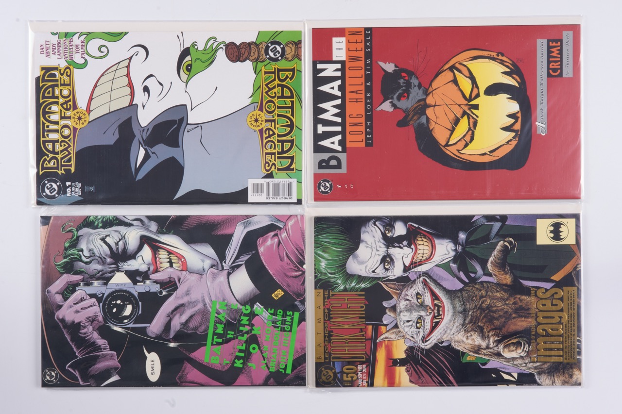 Batman Collection Killing Joke, Long Halloween, Iconic Joker Covers (DC Comics, 1988-1998) Bundle of 15