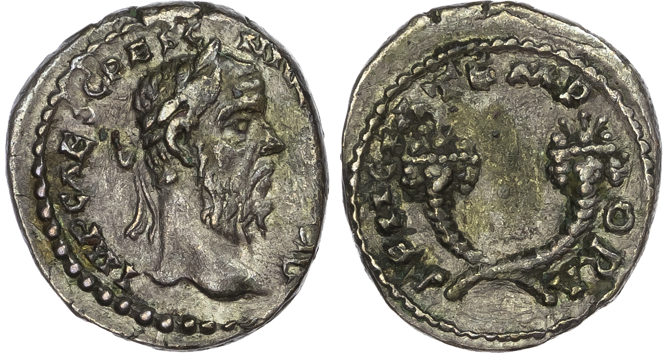 Pescennius Niger (AD 193-194) AR Denarius, Caesarea in Cappadocia, 3.76g.