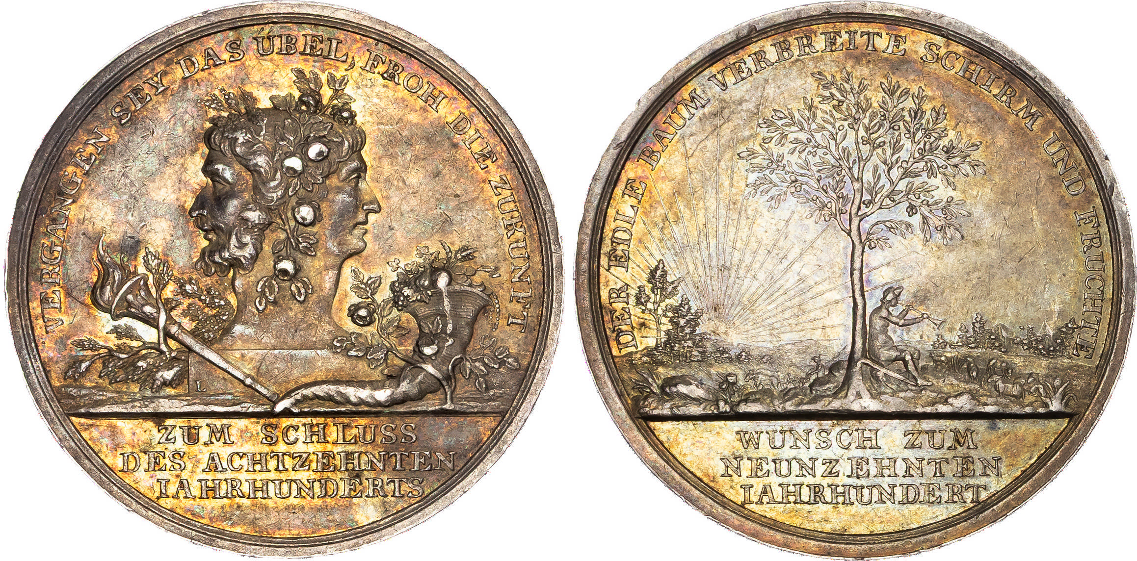 Germany, Prussia, silver Medal "Turn of the Century"