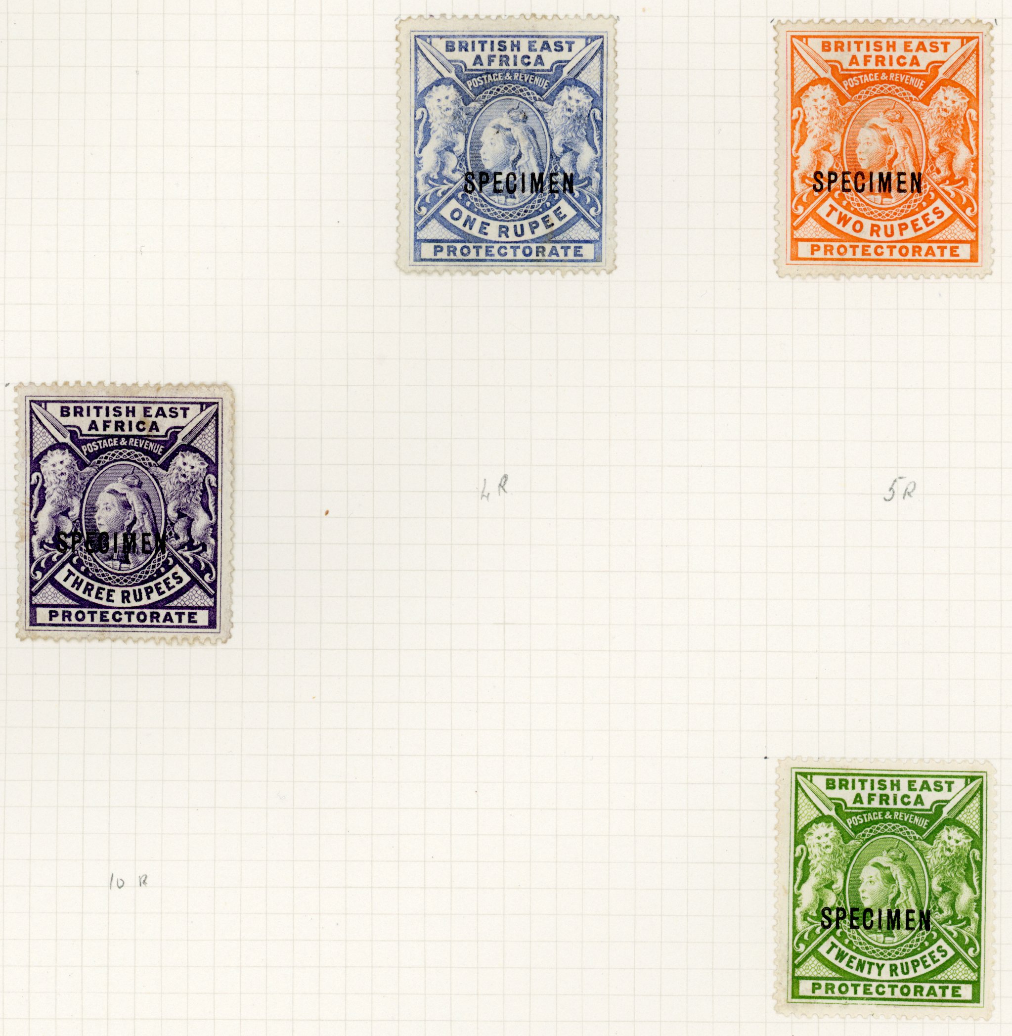 KUT QV-KGVI SPECIMEN collection