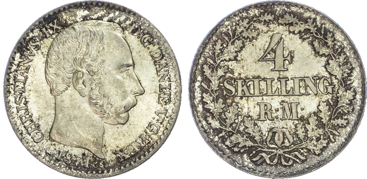 Denmark and Sweden, various silver and copper coins (19).