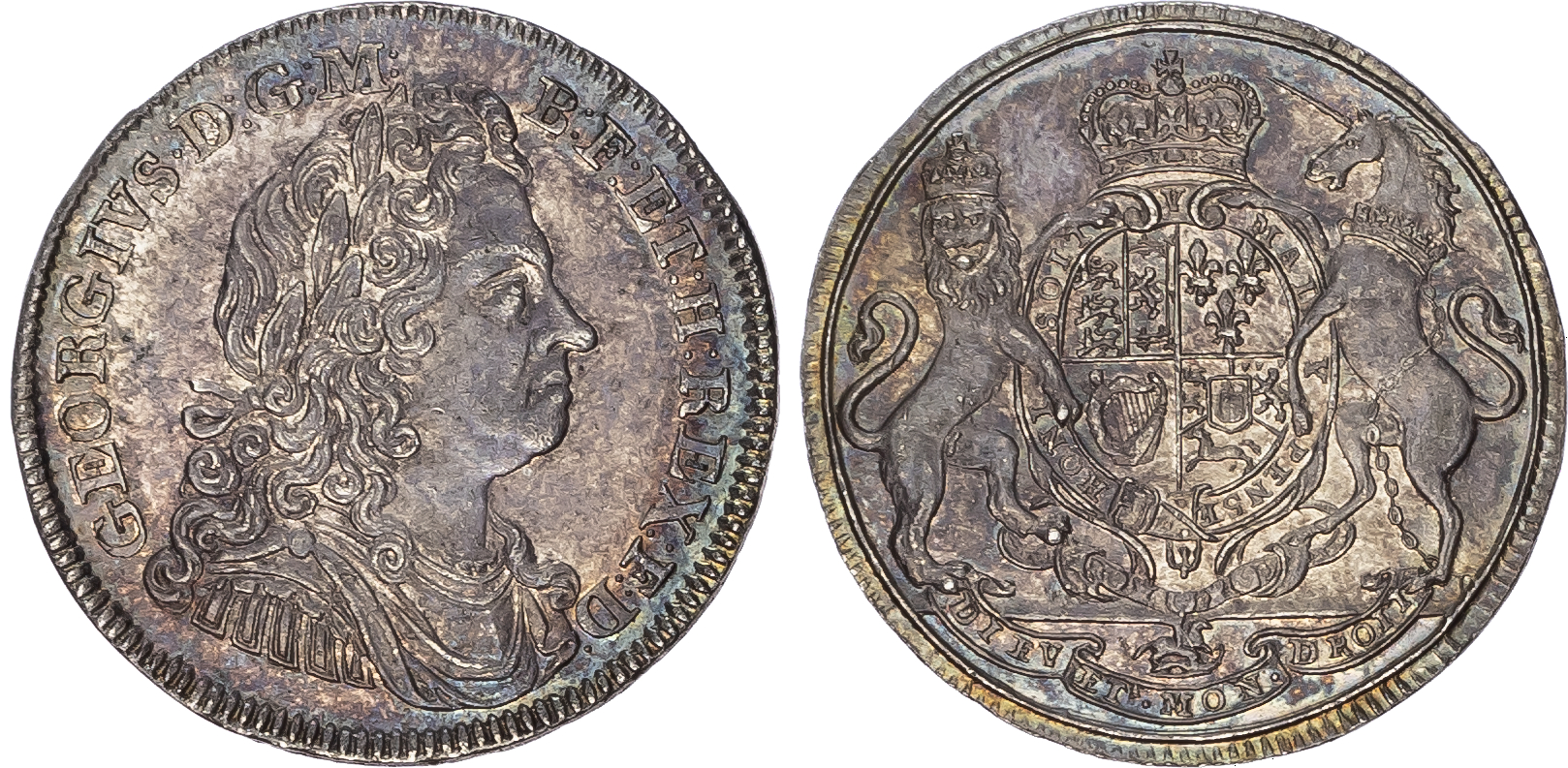 George I (1714-1727), Silver Coronation Medallet, 1714