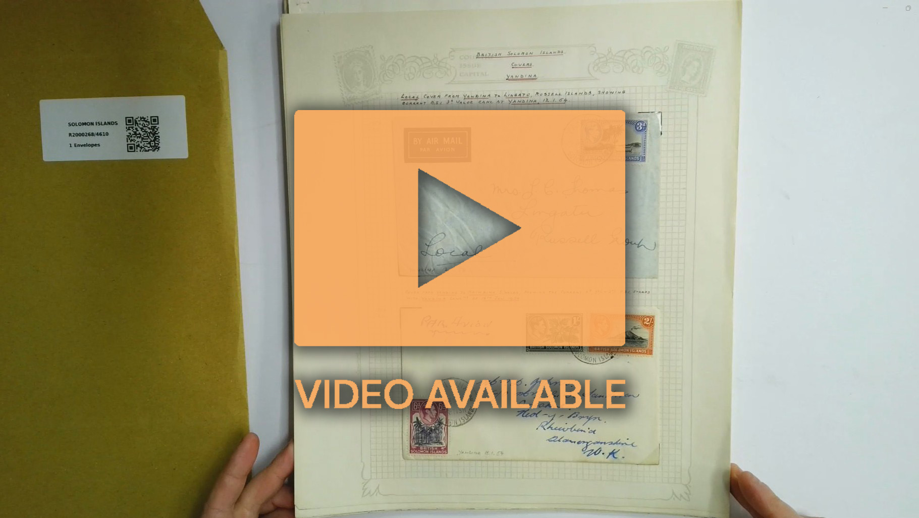 Solomon Islands covers and postmarks