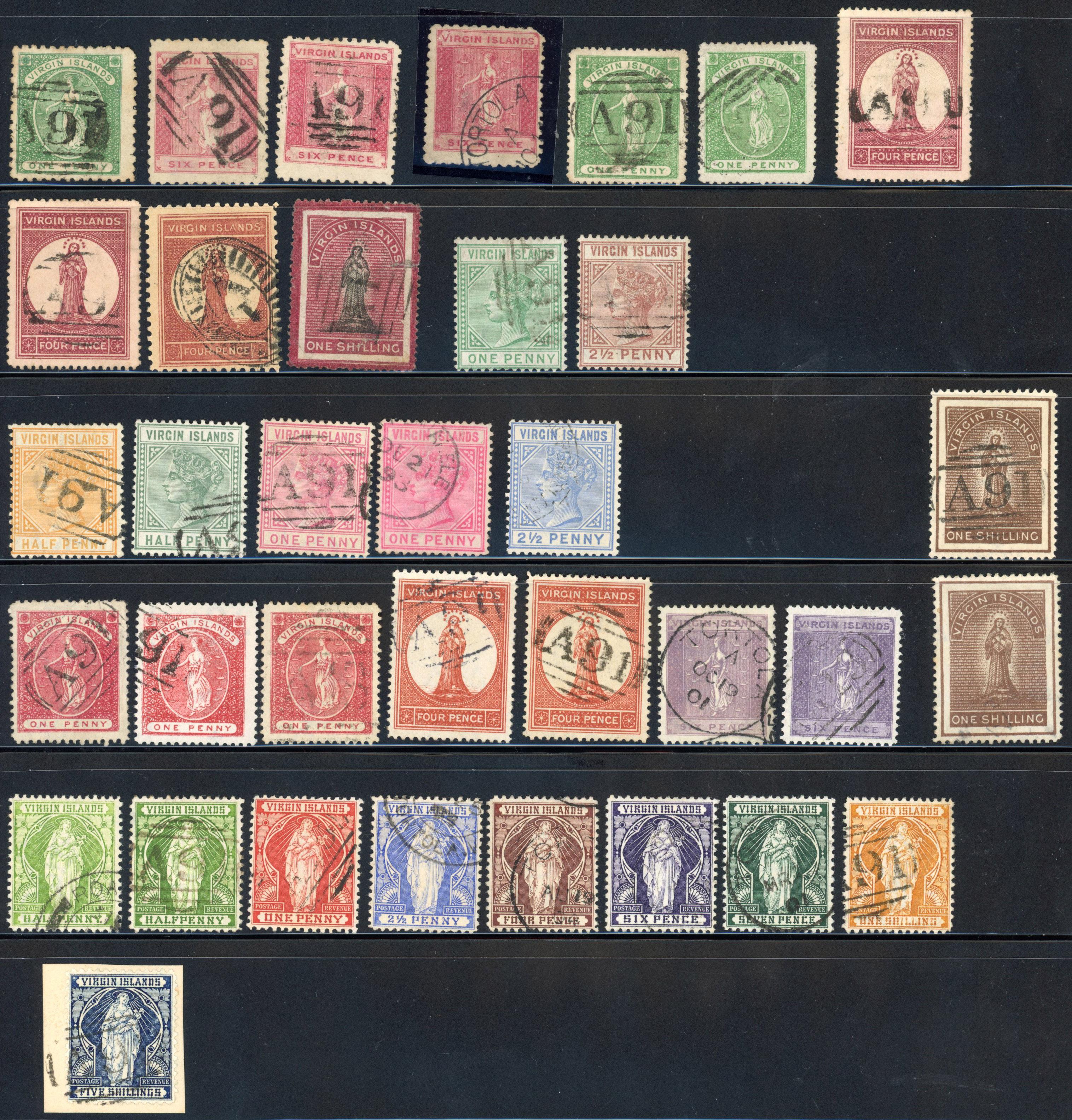 BVI 1866-1932 collection used