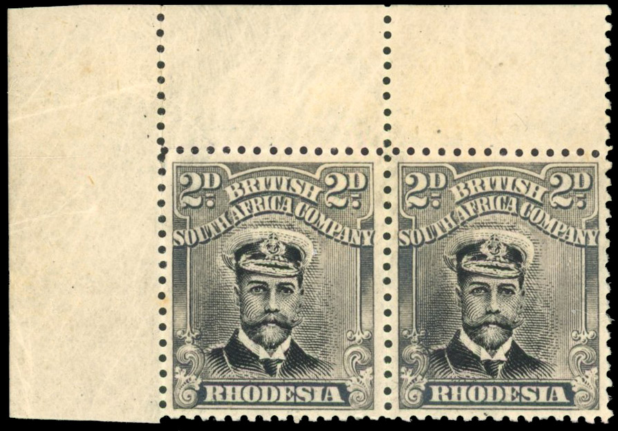 Rhodesia 2d SG 220 pair mint