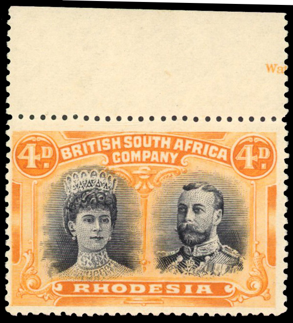 SG 140 4d black and orange, #2 gash in ear mint