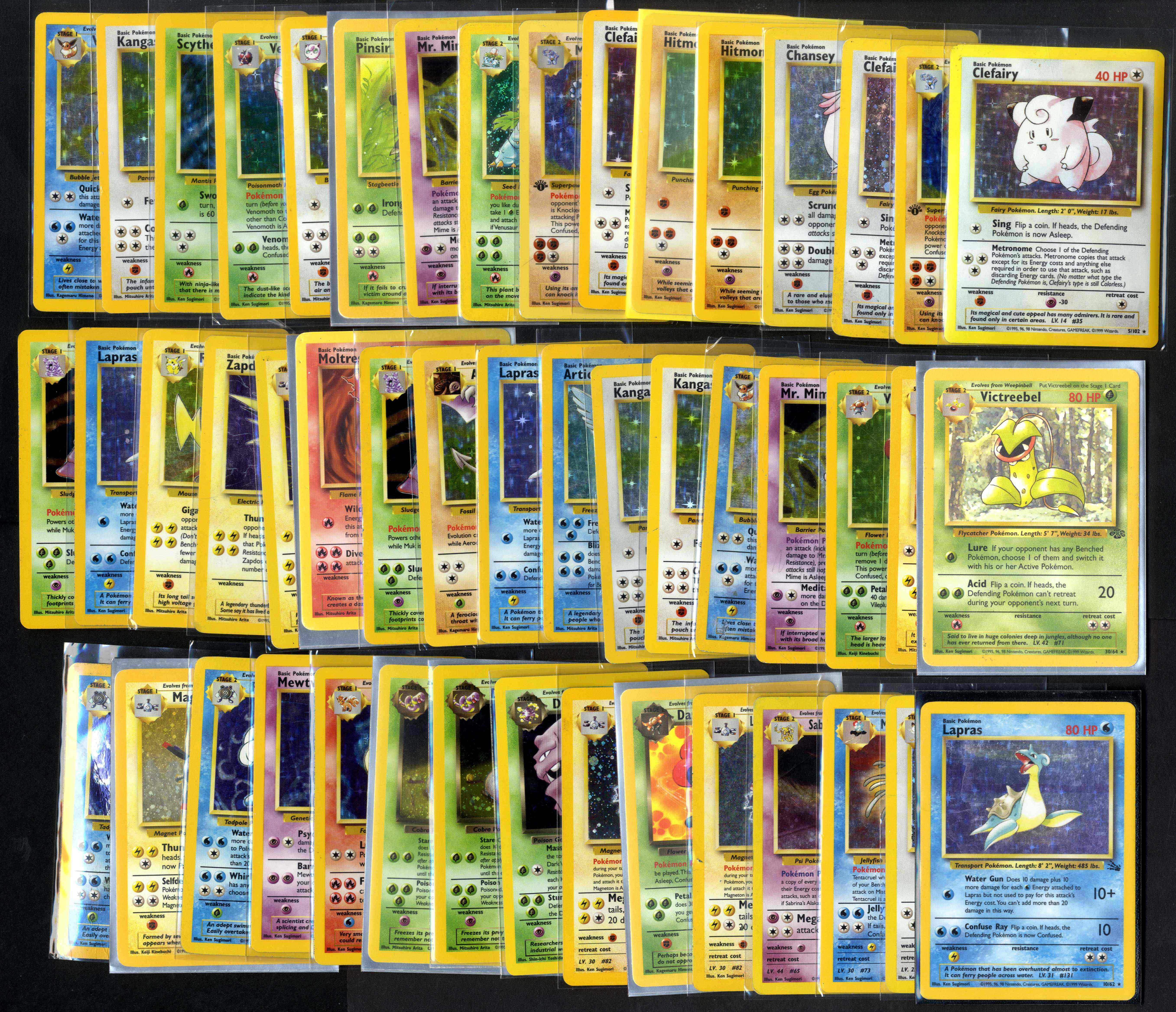 Pokémon TCG - Vintage Holo Collection Base to Gym