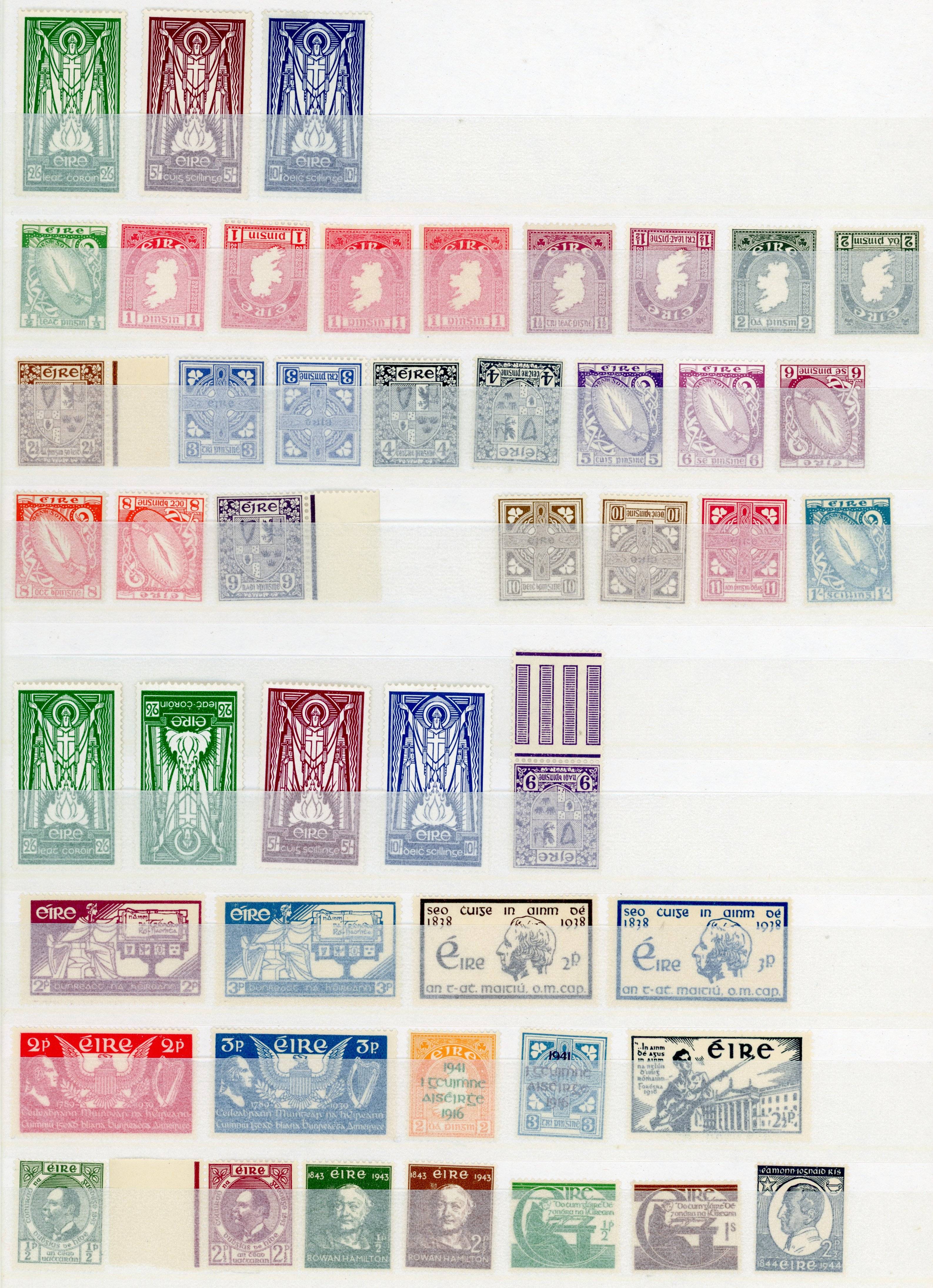 Ireland 1937-61 collection mint