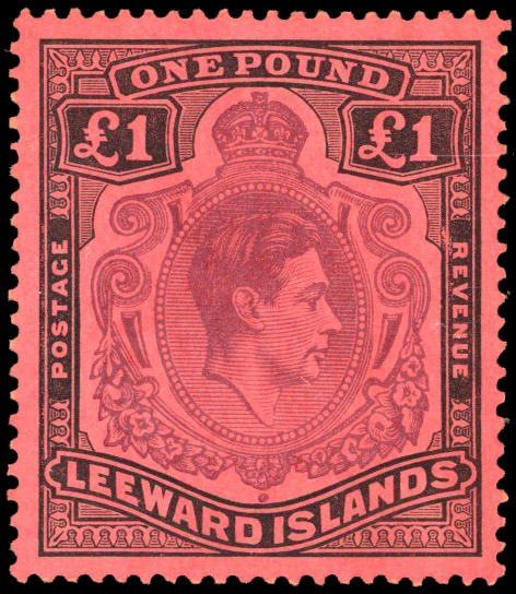 Leeward Islands SG 114af mint