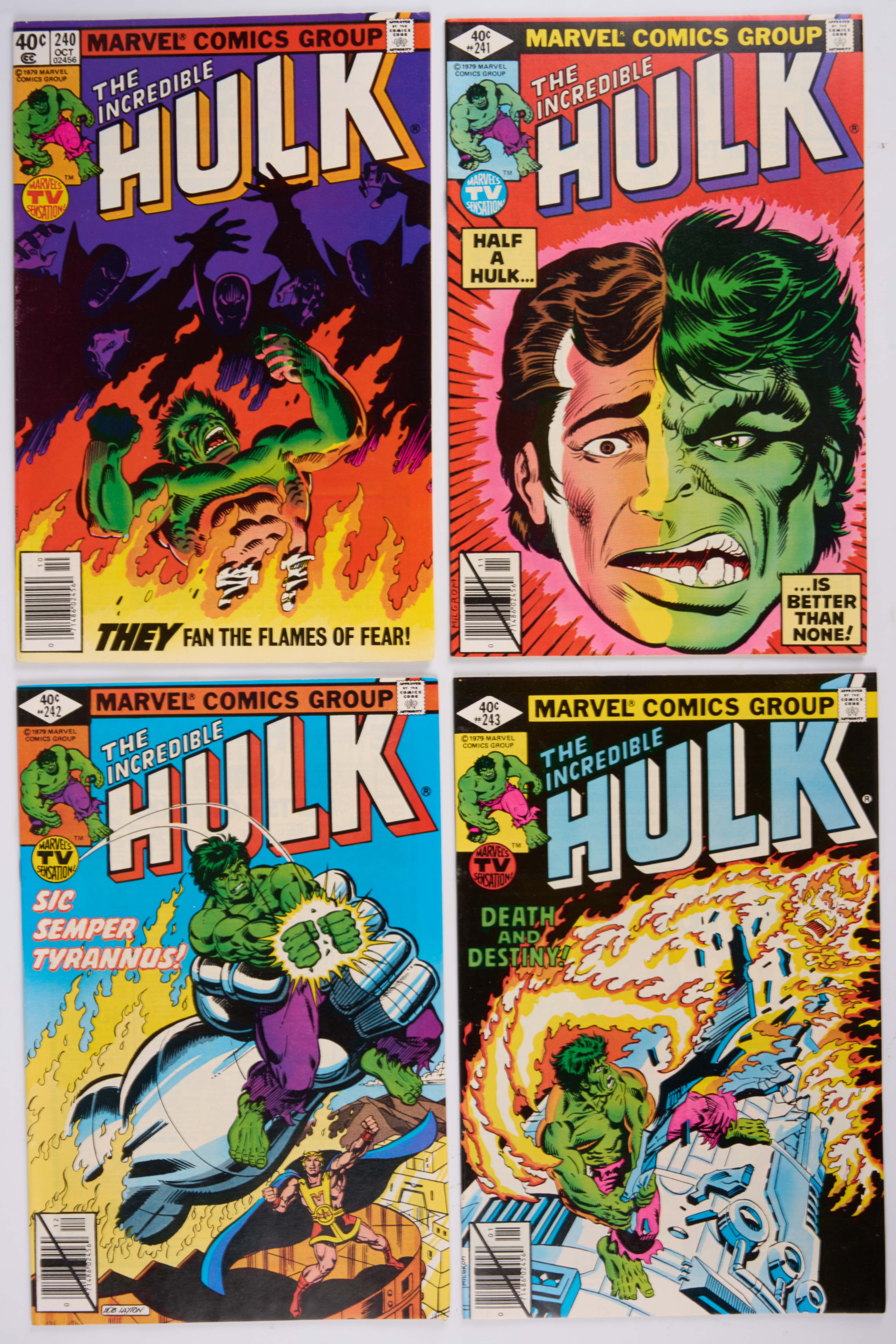 Incredible Hulk Bundle (Marvel Comics, 1979-82) Bundle of 19