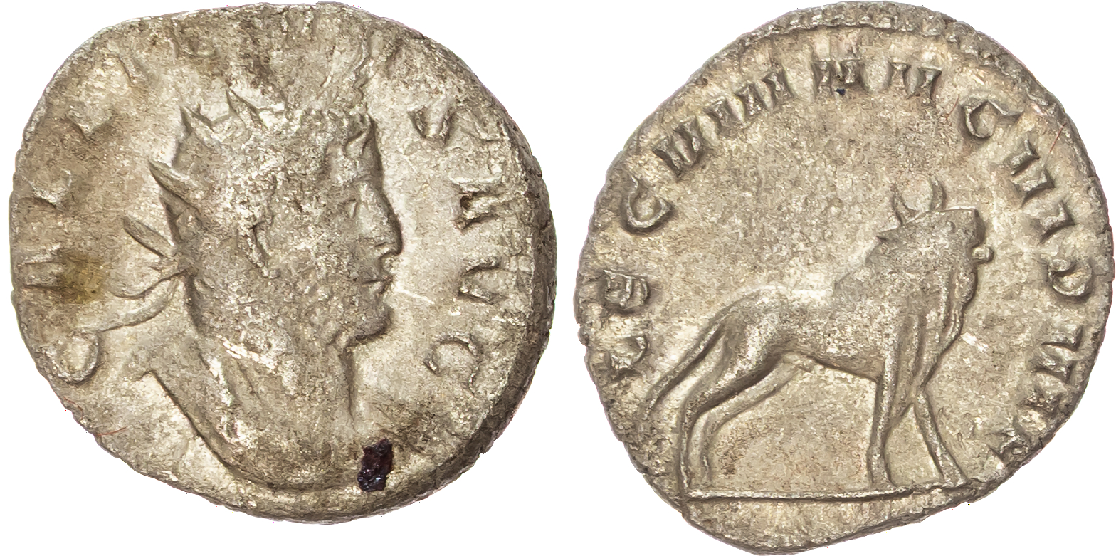 Gallienus (AD 253-268), Antoninianus, 'Legionary Series', Milan, AD 260-262, 3.05g. 