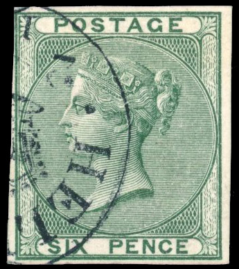 Great Britain 1856 Helmsley Crown experimental cds SG 69var