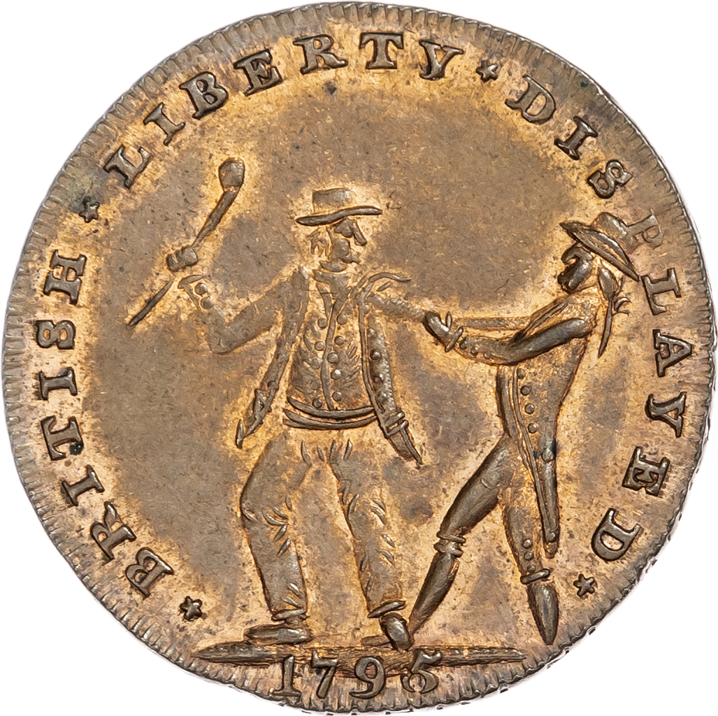 London - Holborn, Thomas Spence Halfpenny 1796