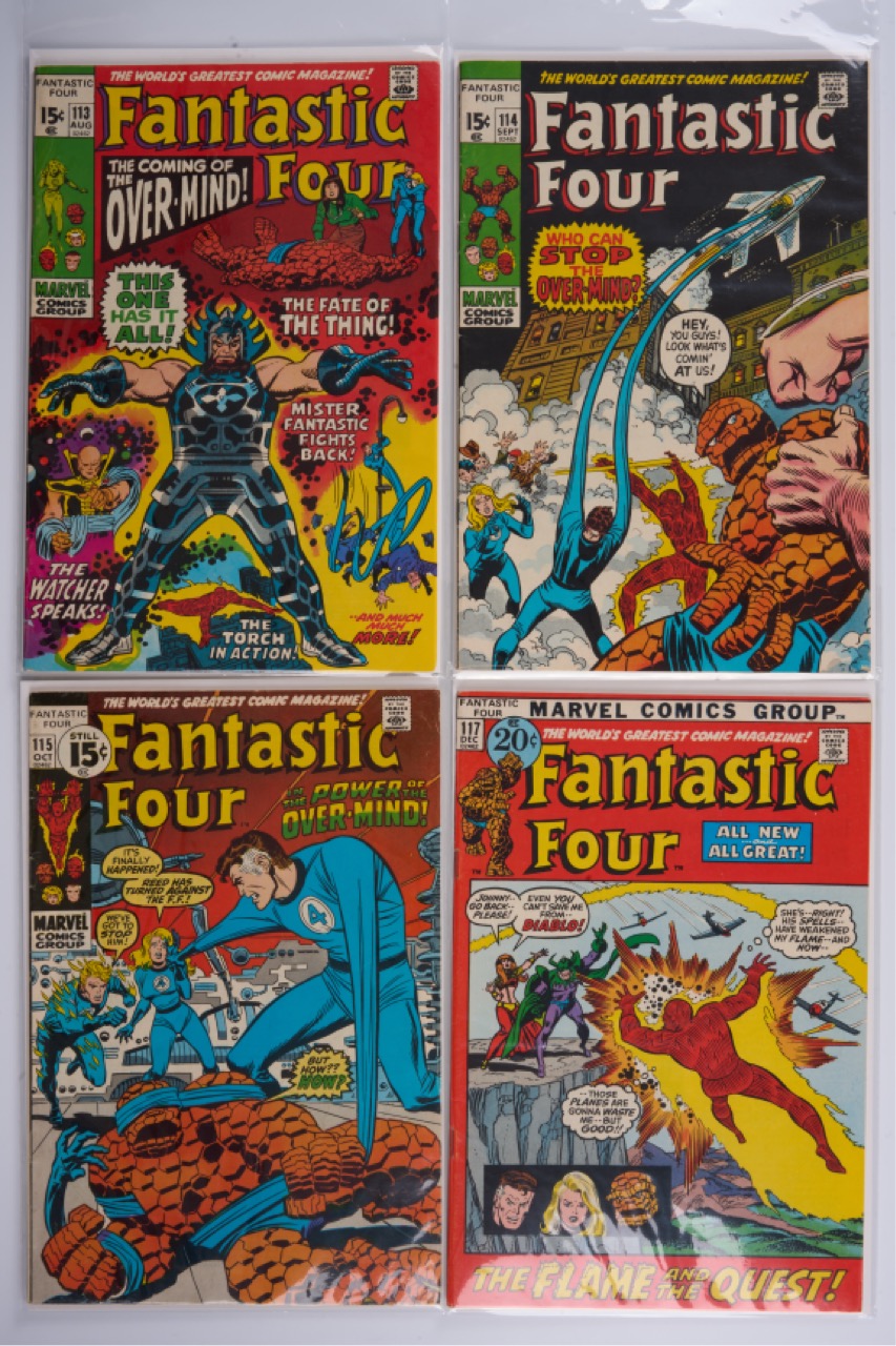 Fantastic Four Volume 1 Incomplete #113 to #149 (Marvel Comics, 1971-74) Bundle of 27