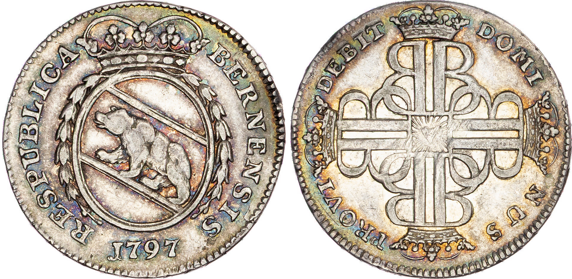 Switzerland, Bern, silver ¼ Taler, 1797