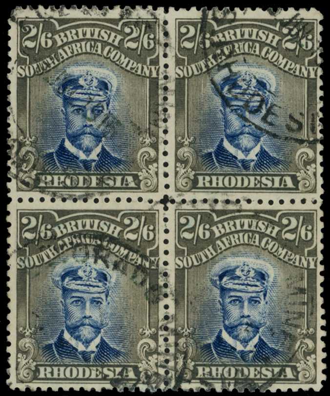 1913-7 2/6d Head Die II, perf 14. A very...