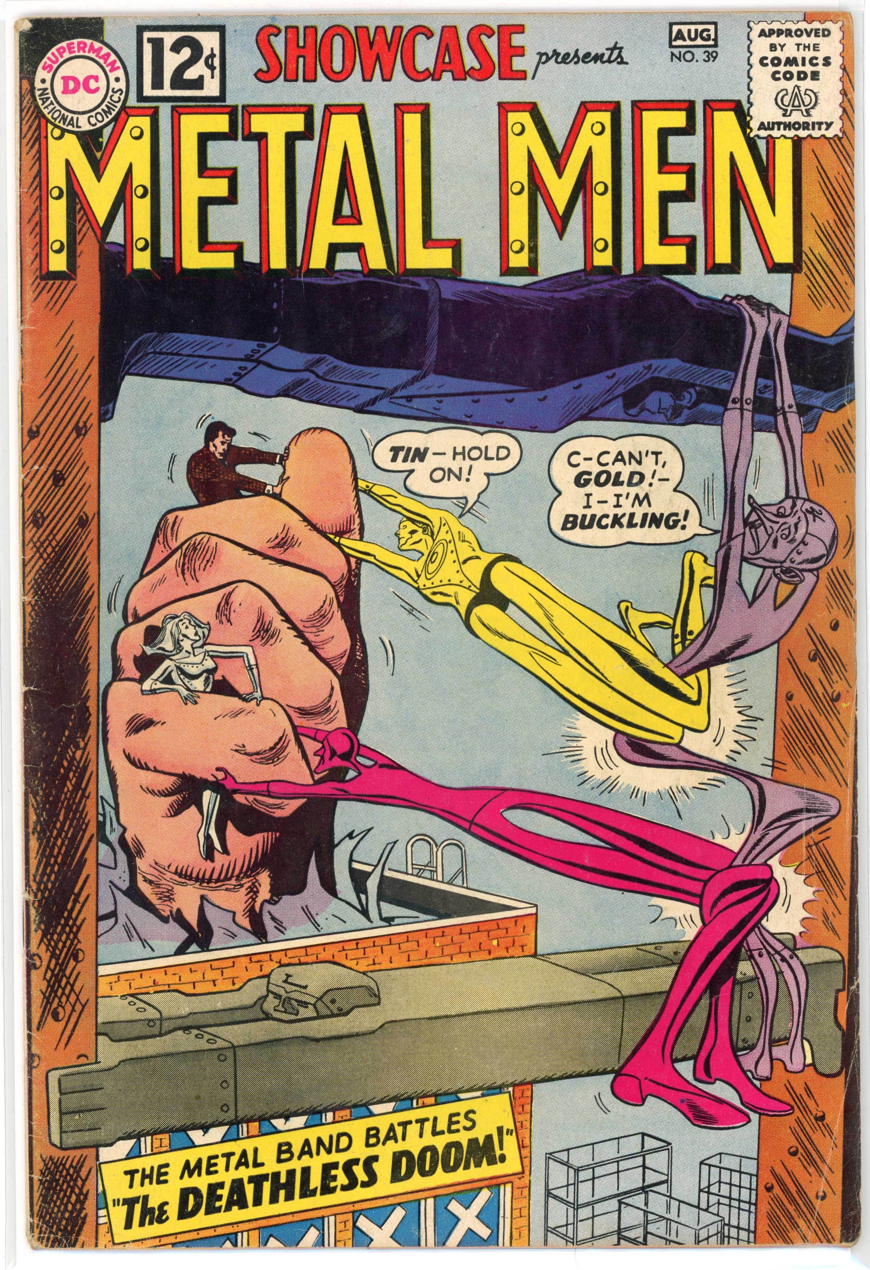 Showcase #39 (DC Comics, 1962) First appearance of Chemo