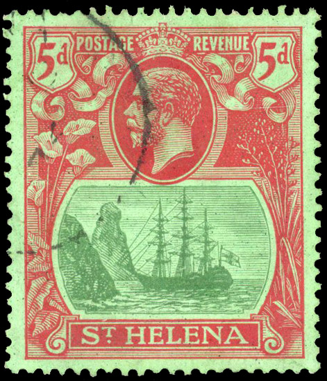 St Helena SG 103d used