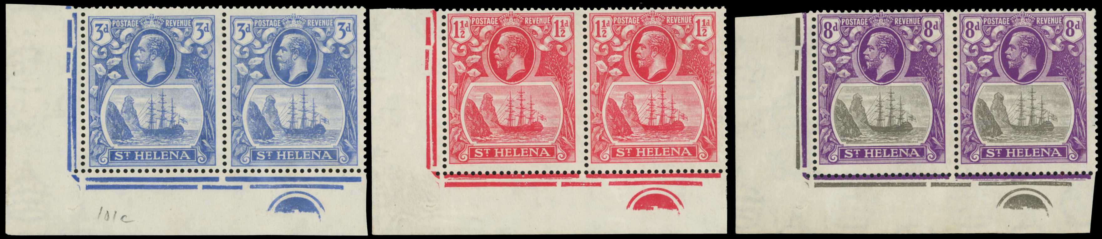 1922-37 selection of Cleft Rock varieties...