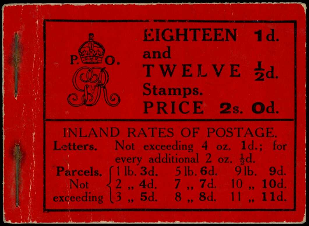 1912 2/- (Edition #12) with perfs mostly...