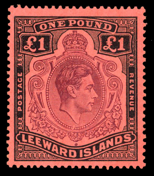 Leeward Islands SG 114ca mint