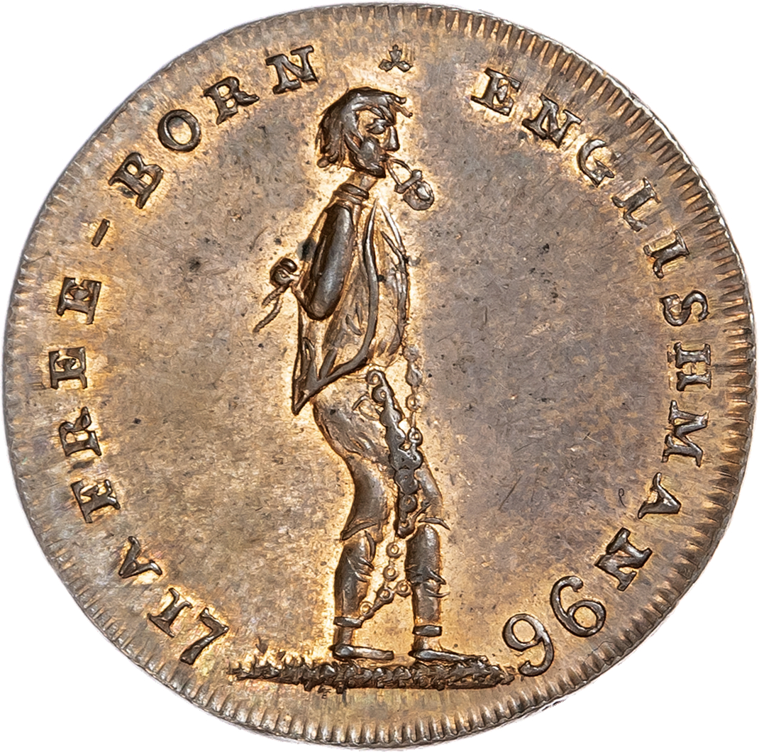 London - Holborn, Thomas Spence Halfpenny, 1796