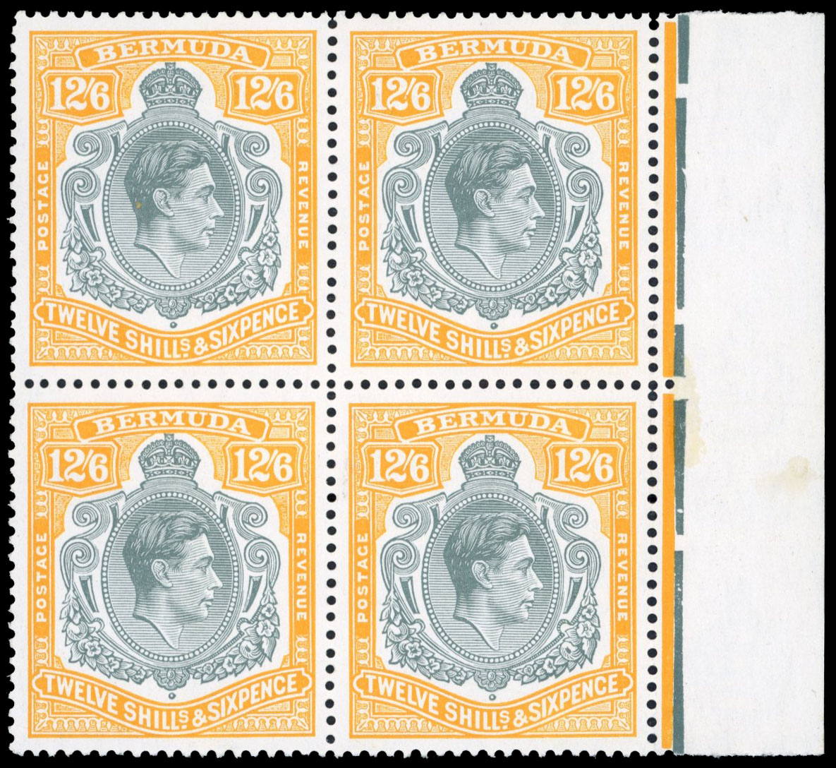 Bermuda SG 120e block mint