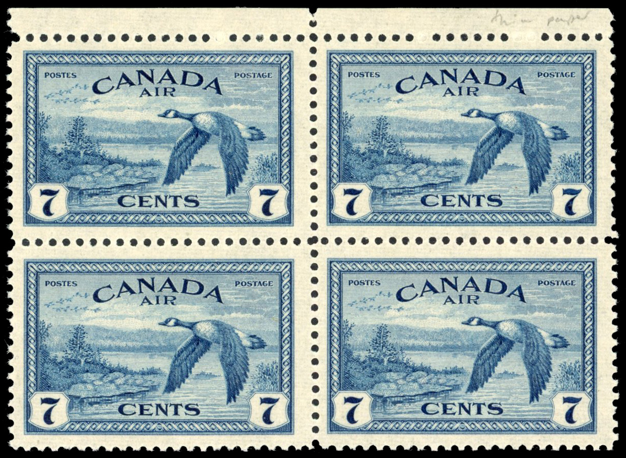 Canada SG 407 var block mint