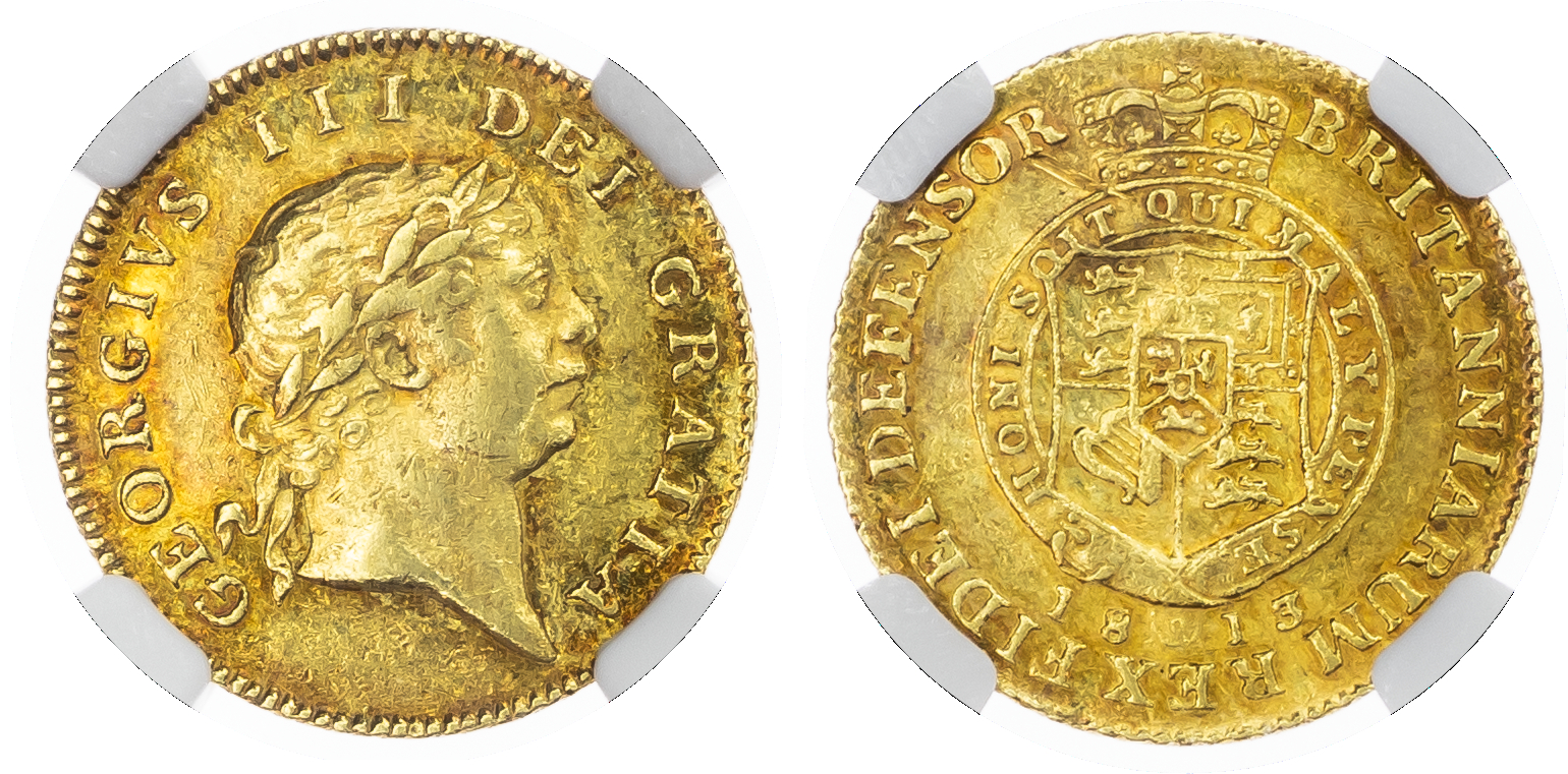 George III (1760‑1820), Half‑Guinea, 1813