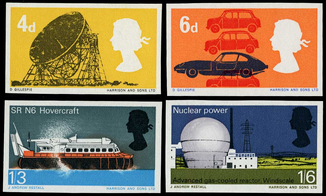 1966 4d-1s6d British Technology (ordinary...