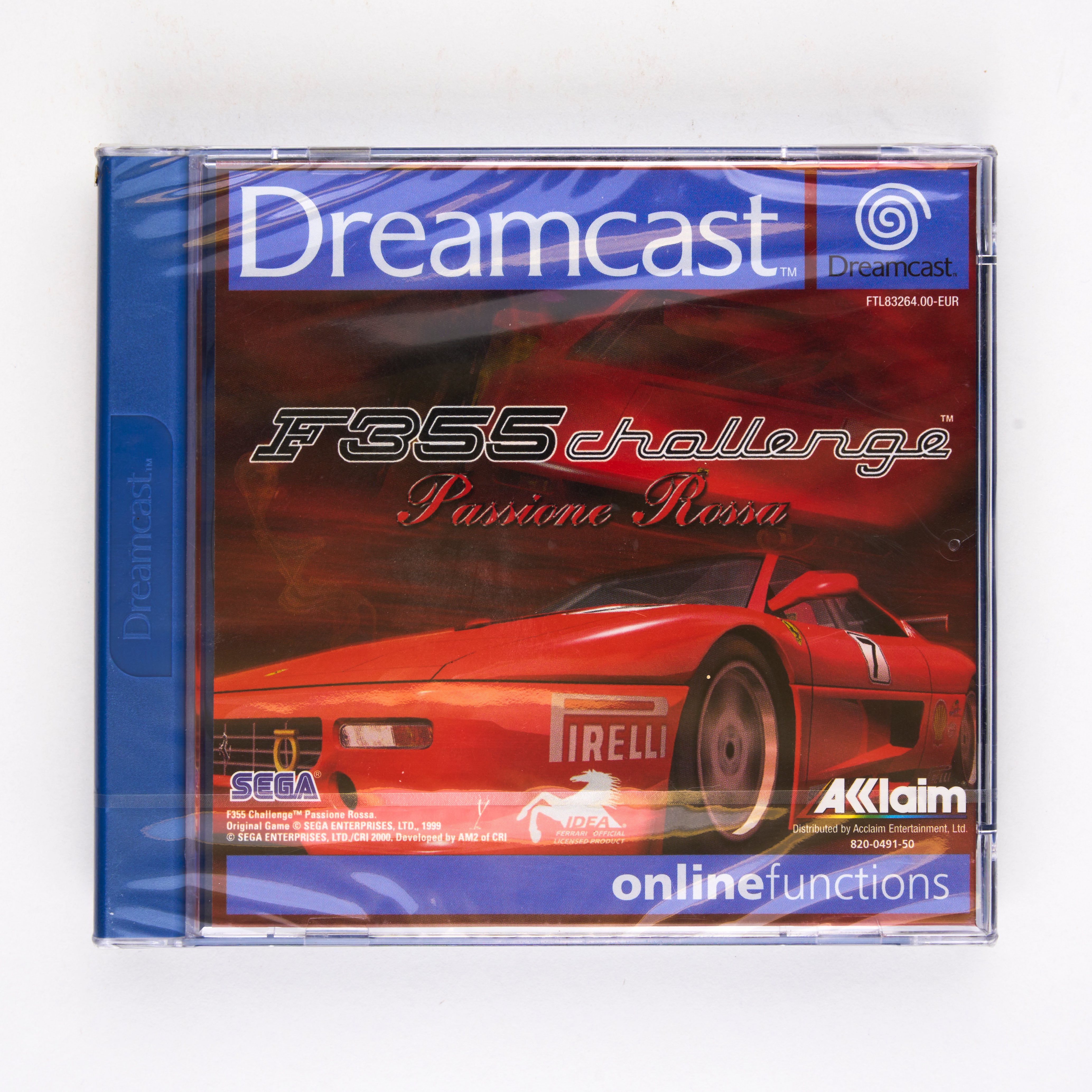 SEGA - F355 Challenge Passine Rossa   - Dreamcast - Sealed 