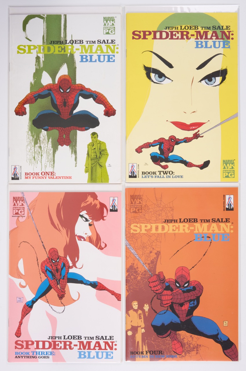 Spider-Man: Blue Complete Set #1-#6 (Marvel Comics, 2002-2003)