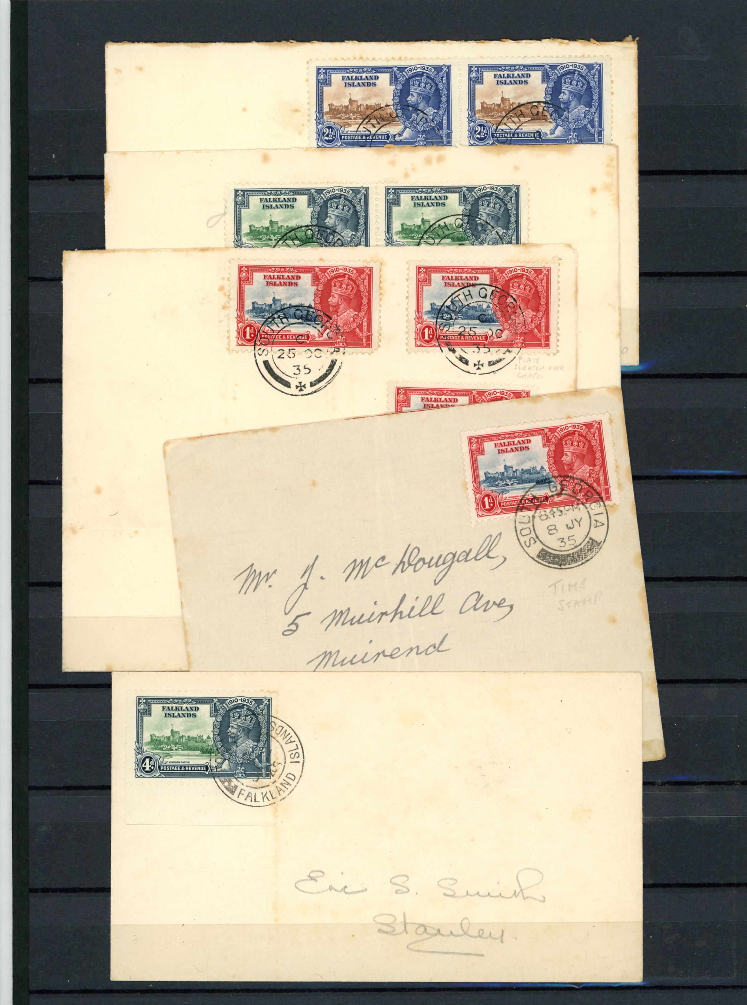 1935 Silver Jubilee duplicated accumulation...