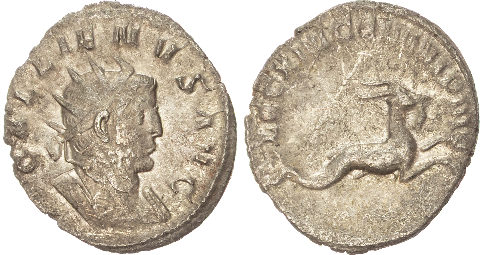 Gallienus (AD 253-268), Antoninianus, 'Legionary Series', Milan, AD 260-261, 2.66g. 