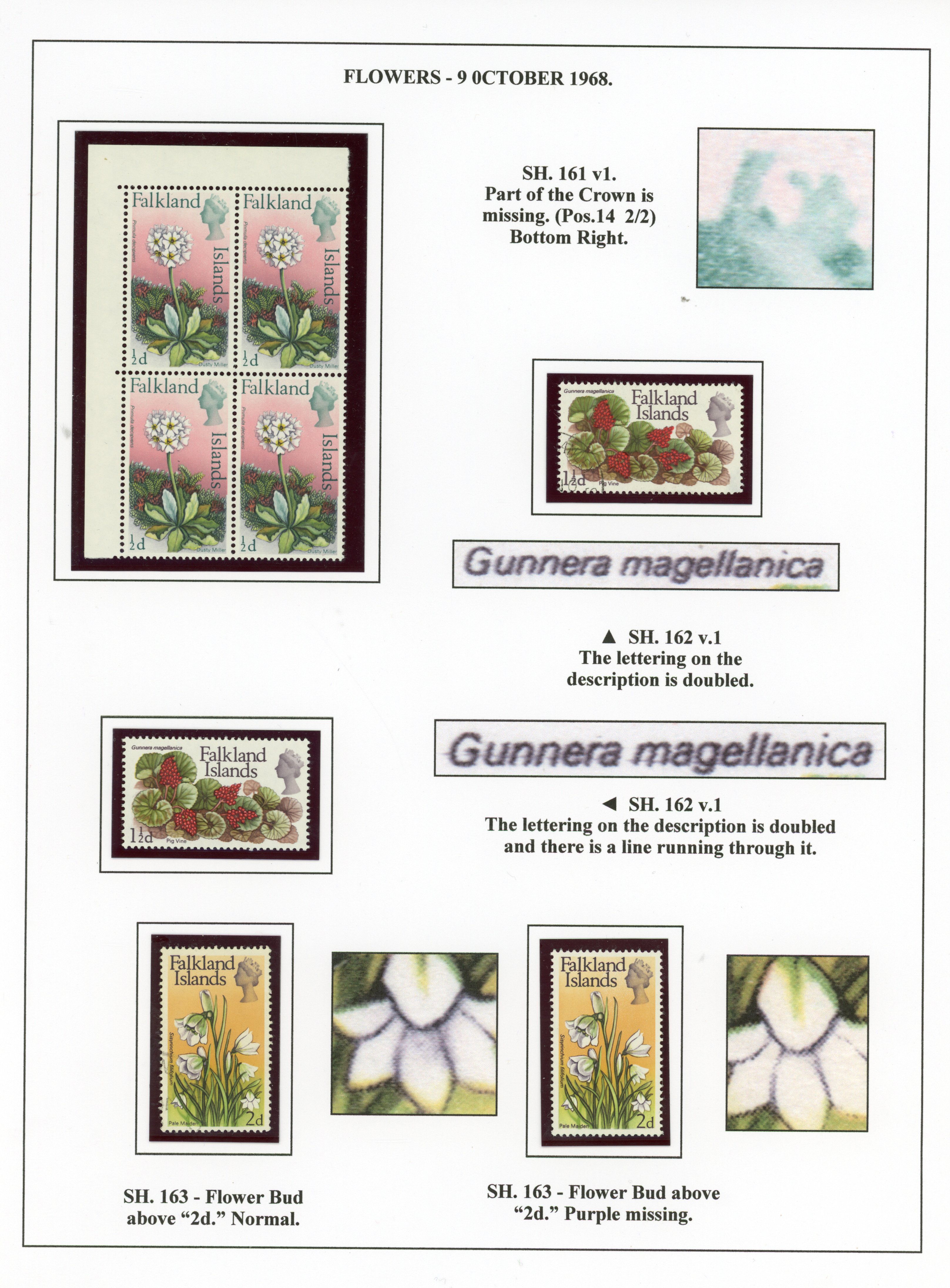 Falkland Islands SG 232-245 collection