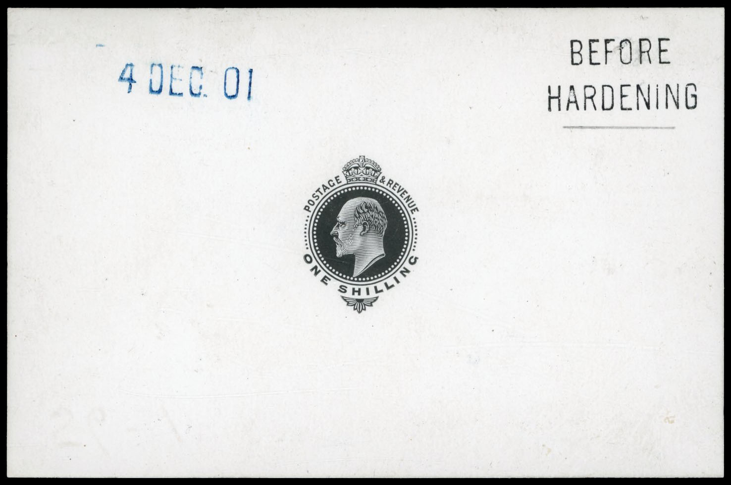 GB 1901 SG 257 1s Die Proof