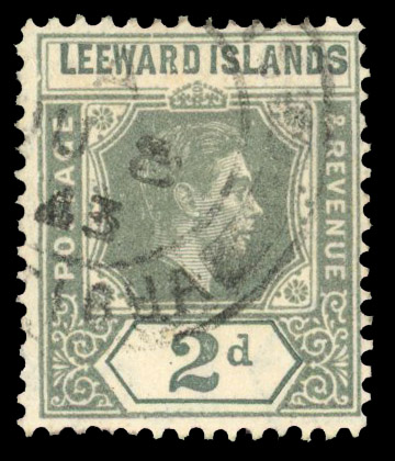 Leeward Islands SG 103a used