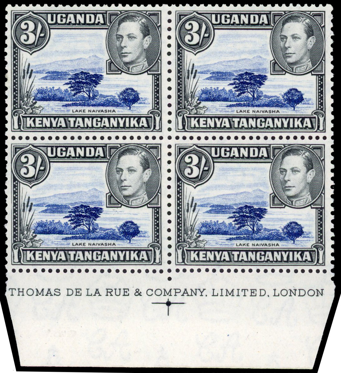 KUT SG 147 imprint block mint