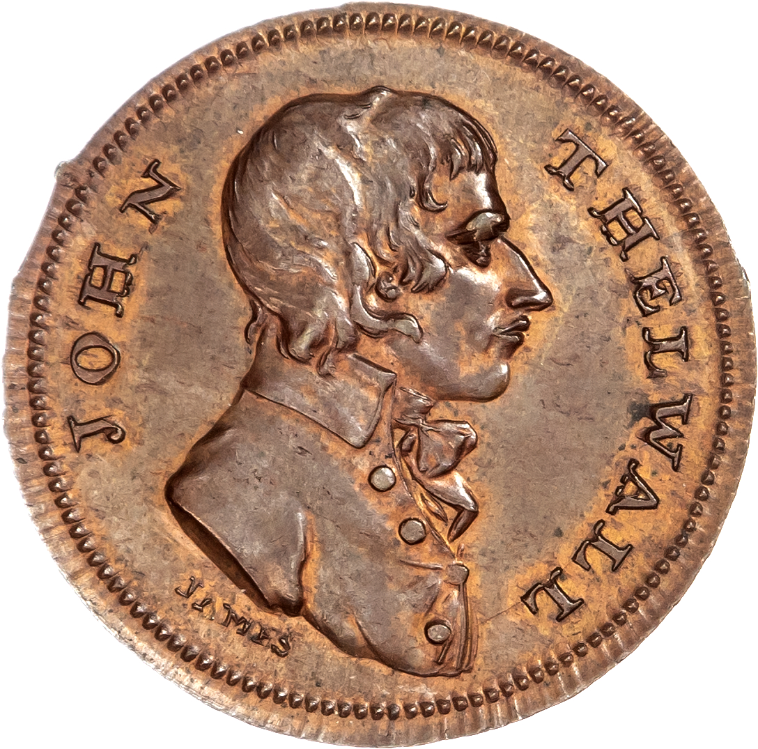 London - Holborn, Thomas Spence Halfpenny 1796