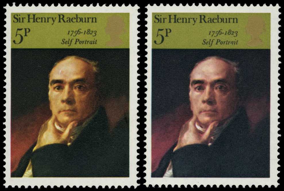 1973 British Paintings 5p 'Sir Henry...